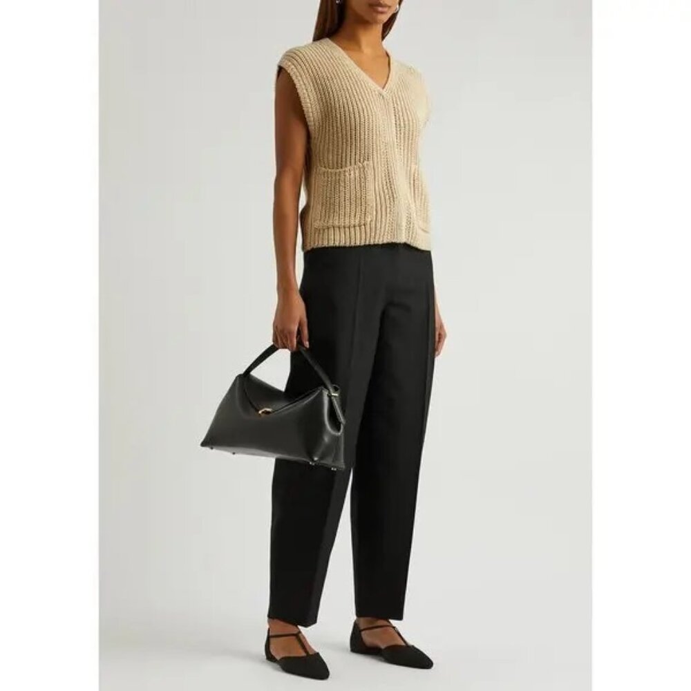 TOTEME ! chunky-knit linen-blend vest (L) - Picture 2 of 14